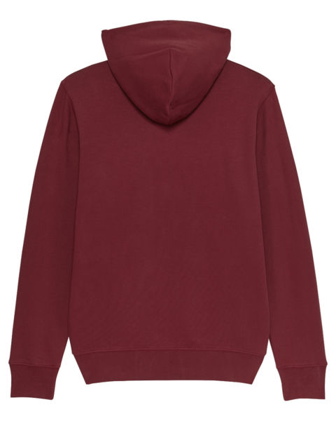 Sweat capuche molleton | Sweat à capuche personnalisé Burgundy