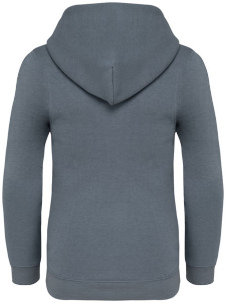 Sweat capuche enfant | Sweat à capuche publicitaire Mineral Grey