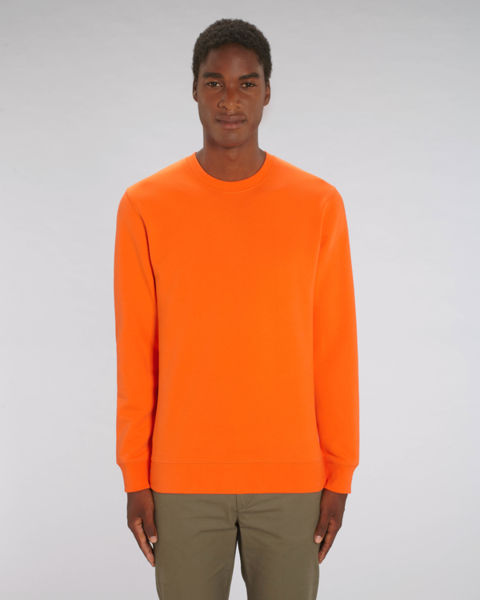 Sweat coton bio | Sweat personnalisé Bright Orange