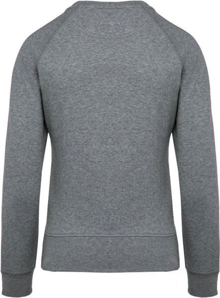 Sweat raglan F | Sweat personnalisé Gris chiné