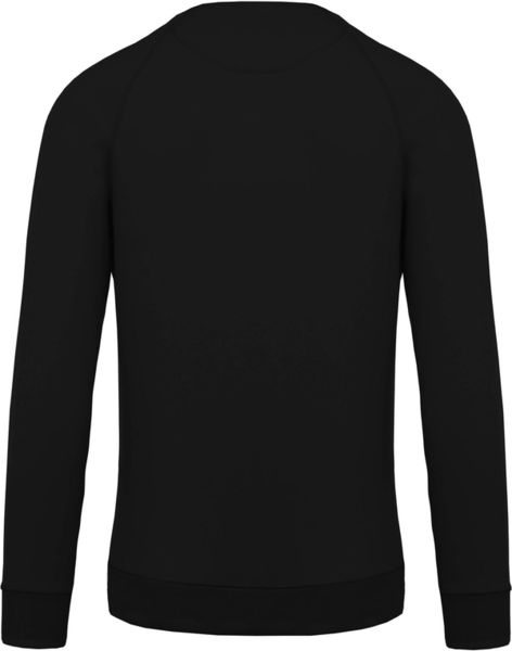 Sweat raglan H | Sweat personnalisé Noir