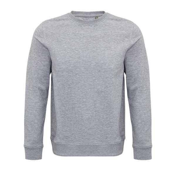 Sweat écolo unisexe | Sweat-shirt personnalisé Gris chiné