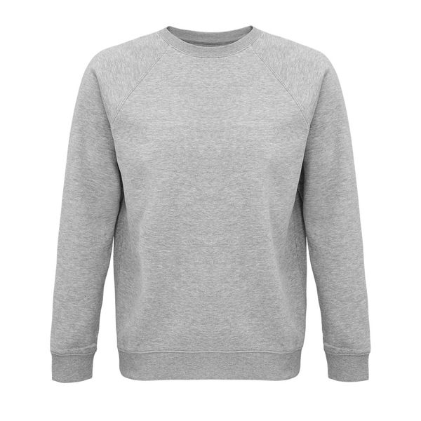 Sweat-shirt éco | Sweat-shirt publicitaire Gris chiné