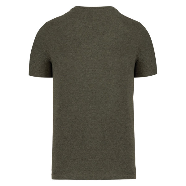 T-shirt henley H | T-shirt personnalisé Organic Khaki Heather