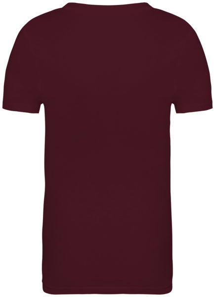 T-shirt coton bio enfant | T-shirt personnalisé Dark cherry