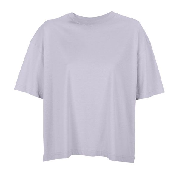 T-shirt éco oversize F | T-shirt personnalisé Lilas