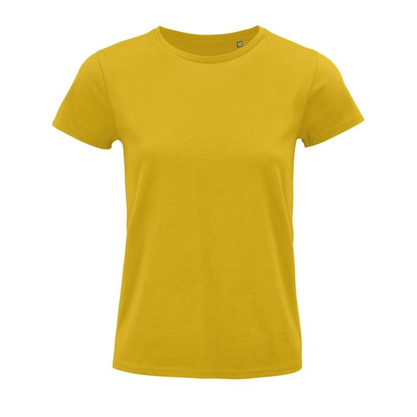 T-shirt jersey ajusté F | T-shirt personnalisé Jaune