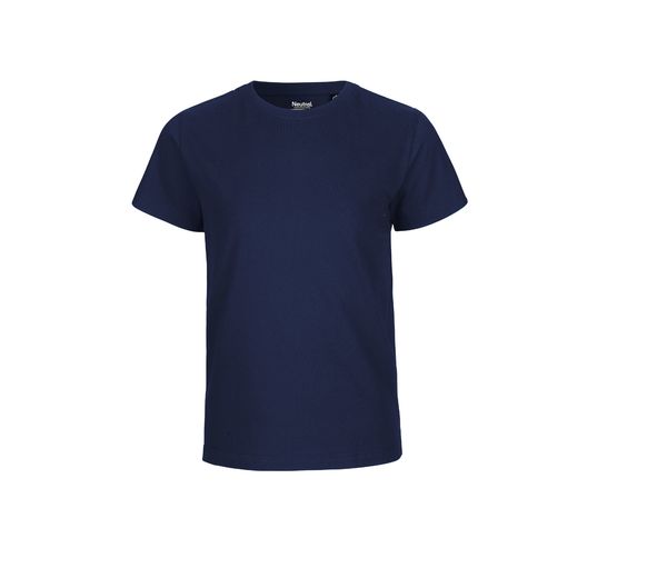 T-shirt jersey coton bio enfant | T-shirt personnalisé Navy
