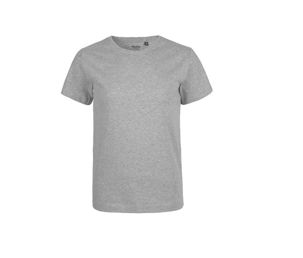 T-shirt jersey coton bio enfant | T-shirt personnalisé Sport Grey