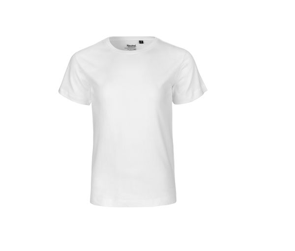 T-shirt jersey coton bio enfant | T-shirt personnalisé White