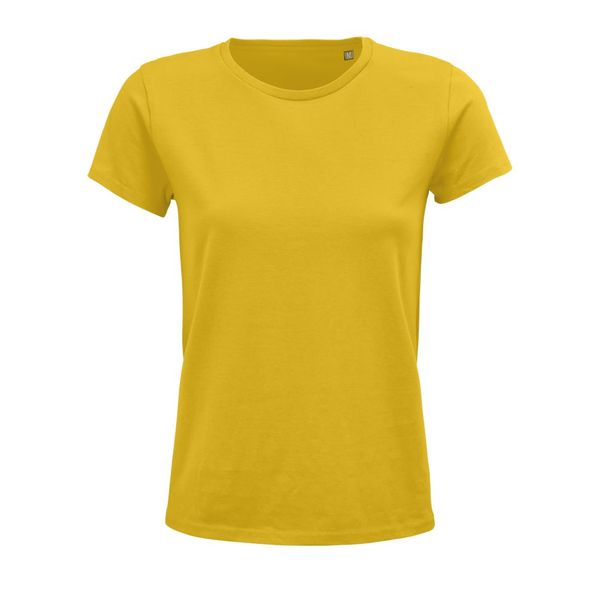 T-shirt jersey éco F | T-shirt personnalisé Jaune