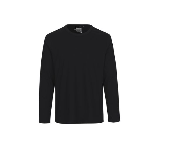 T-shirt long coton H | T-shirt personnalisé Black