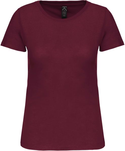 T-shirt col rond bio F | T-shirt publicitaire Wine