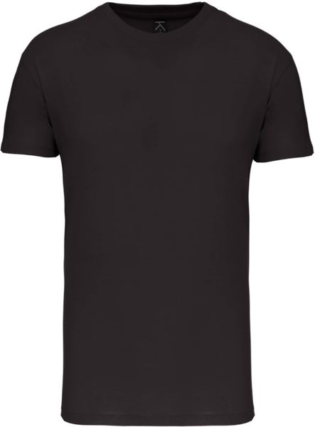 T-shirt col rond bio H | T-shirt publicitaire Dark Grey
