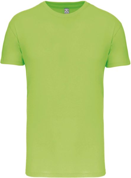 T-shirt col rond bio H | T-shirt publicitaire Lime