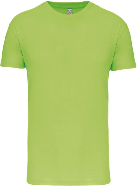 T-shirt col rond bio H | T-shirt publicitaire Lime