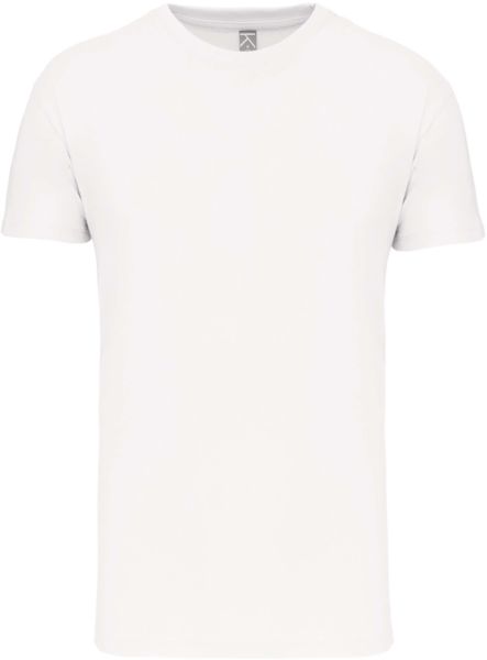 T-shirt col rond bio H | T-shirt publicitaire White