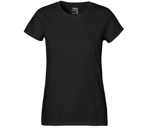T-shirt jersey coton F | T-shirt publicitaire Black