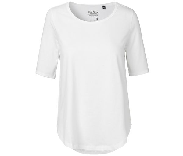T-shirt coton mi-court | T-shirt publicitaire White