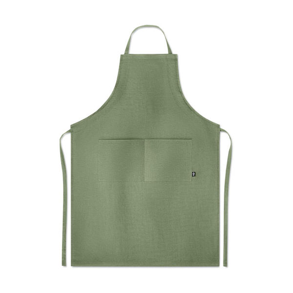 Tablier ajustable 2 poches | Tablier de cuisine personnalisé Green