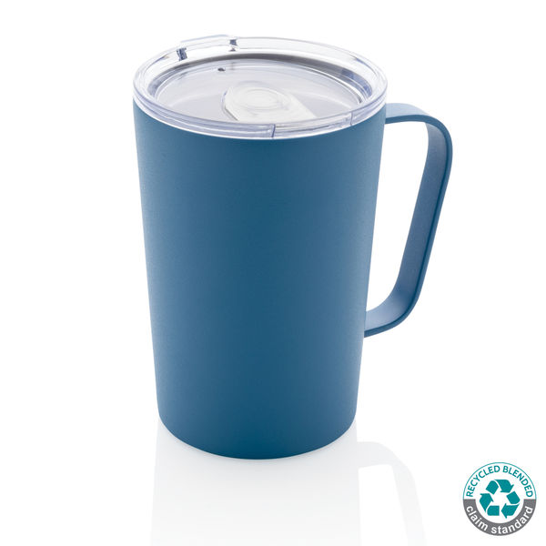 Tasse moderne recyclé | Tasse personnalisée Bleu
