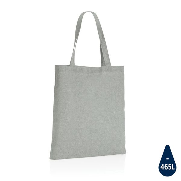 Tote bag coton recyclé | Tote bag publicitaire Grey