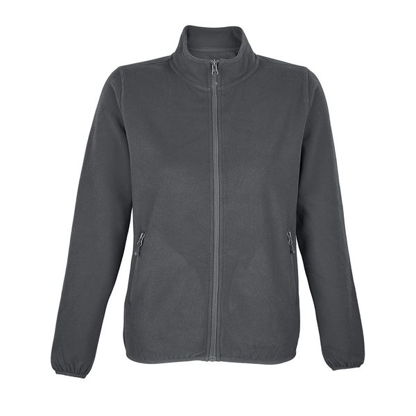 Veste micropolaire F | Veste personnalisée Anthracite