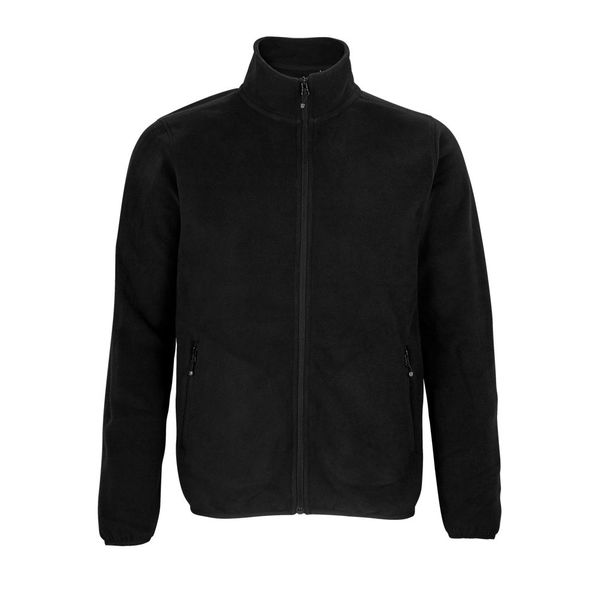 Veste micropolaire H | Veste personnalisée Noir