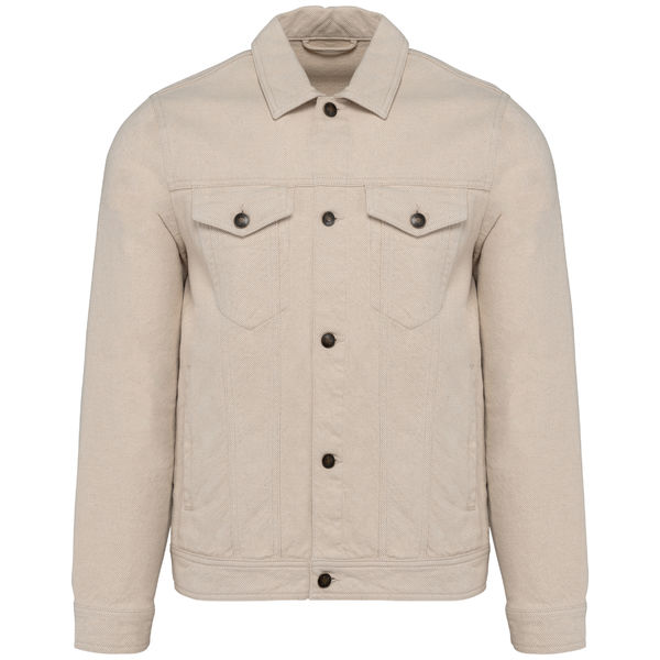 Veste éco chanvre H | Veste publicitaire Raw Natural 2