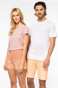 Bermuda coton bio F | Bermuda personnalisé Peach 1