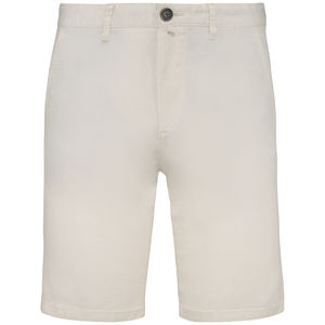 Bermuda coton bio H | Bermuda personnalisé Ivory 2