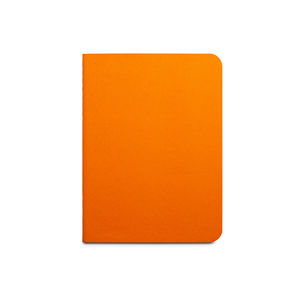 Bloc-notes B7 recyclé | Bloc-notes publicitaire Orange 3