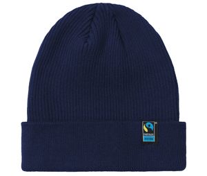 Bonnet maille coton bio | Bonnet personnalisé Navy