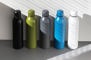 Bouteille recyclée 500ml | Bouteille publicitaire Anthracite 9