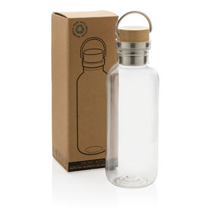 Bouteille rPET 380ml | Bouteille publicitaire Transparent 4