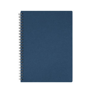 Cahier à spirales A5 | Cahier publicitaire Bleu