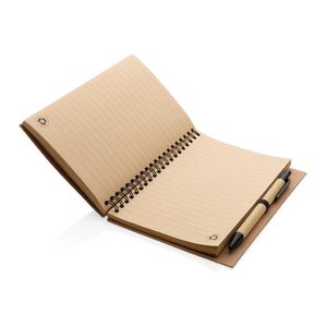 Cahier liège et stylo | Cahier publicitaire Black 4