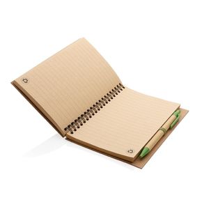 Cahier liège et stylo | Cahier publicitaire Green 4