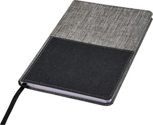 Carnet A5 rPET | Carnet A5 personnalisable Gris