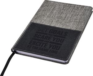 Carnet A5 rPET | Carnet A5 personnalisable Gris 1