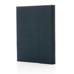 Carnet fermeture magnétique | Carnet personnalisé Bleu Marin 7