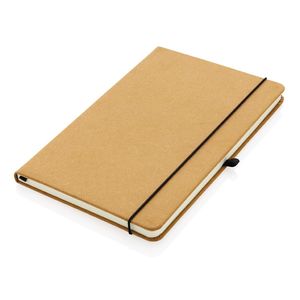 Carnet cuir recyclé | Carnet personnalisé Brown 1