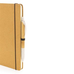 Carnet cuir recyclé | Carnet personnalisé Brown 5