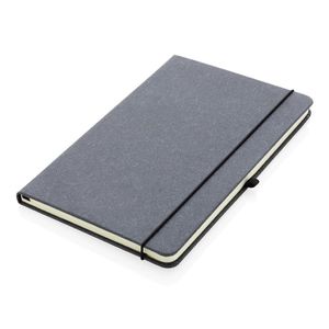 Carnet cuir recyclé | Carnet personnalisé Grey 1