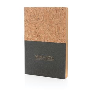 Carnet A5 kraft et liège | Carnet publicitaire Black 4