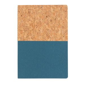 Carnet A5 kraft et liège | Carnet publicitaire Blue 2