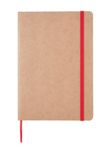 Carnet kraft A5 | Carnet publicitaire Rouge 3