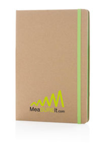 Carnet kraft A5 | Carnet publicitaire Vert 5