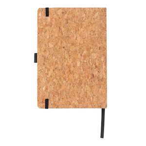 Carnet couverture rigide liège | Carnet publicitaire Brown 3