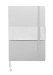 Carnet A5 rigide | Carnet publicitaire Argent 5